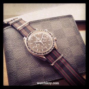 Omega Speedmaster Moon Watch with Real James Bond Olive