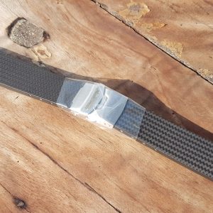 Bonetto Cinturini 400CT Carbon Kevlar Rubber Strap Product Image