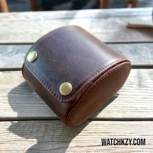 Genuine Leather watch case travel case for 1 watch product image 1