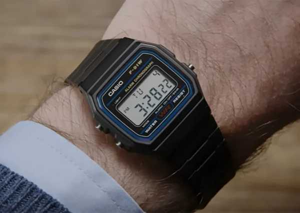 CASIO F-91W Wrist Shot 1