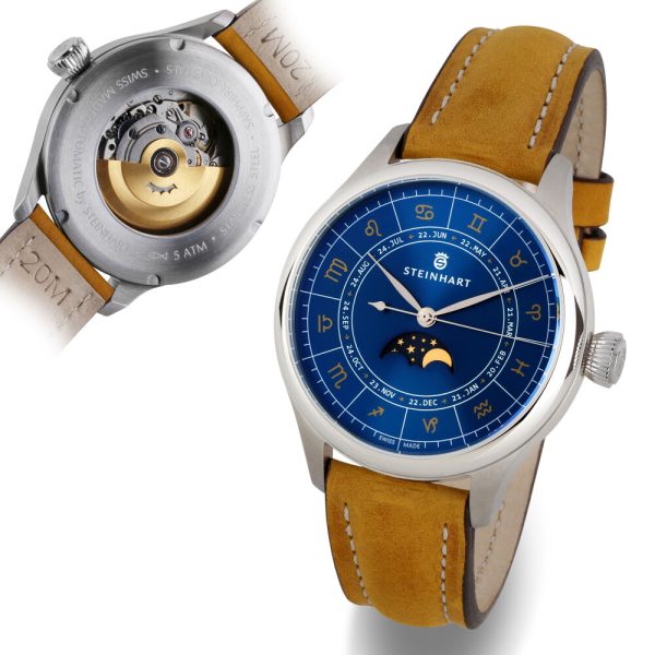 Marine 42 Moon Phase Blue Zodiac Product Image