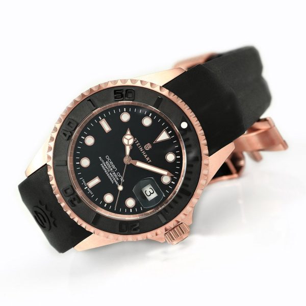 Ocean One PINK-GOLD Ceramic Diver Watch Product Image 2