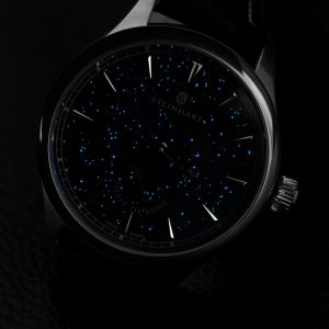 Marine 42 Moon Phase Starry Night Lume Shot