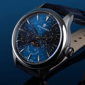 Marine 42 Moon Phase Starry Night Dial 4