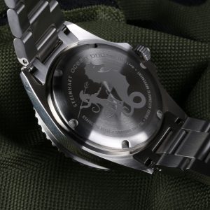 Steinhart Ocean One GMT Black-Green Ceramic Case Back 1