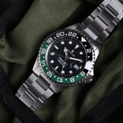 Steinhart Ocean One GMT Black-Green Ceramic Product Image 1