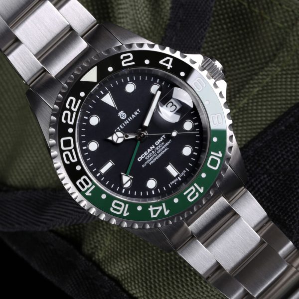 Steinhart Ocean One GMT Black-Green Ceramic Product Image 2