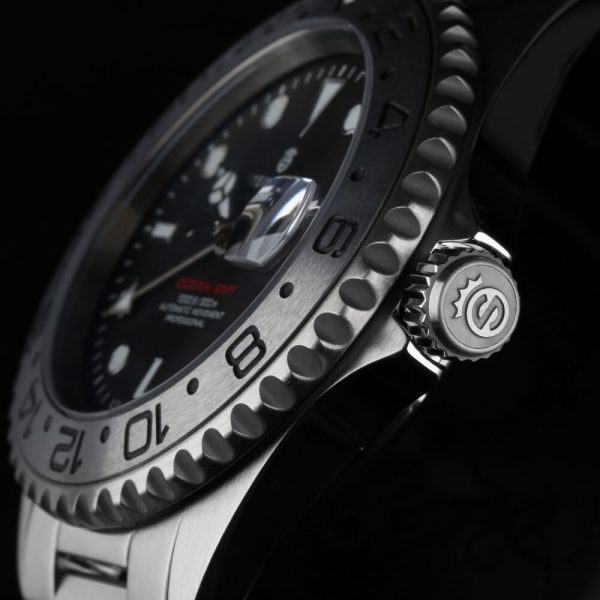 Steinhart Ocean One GMT Tungsten Side Crown 1