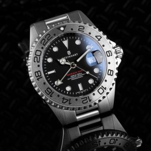 Steinhart Ocean One GMT Tungsten Product Dial 3