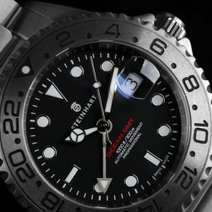 Steinhart Ocean One GMT Tungsten Dial 1