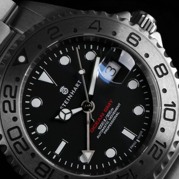 Steinhart Ocean One GMT Tungsten Dial 1