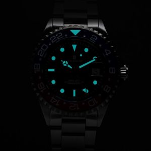 Steinhart Ocean One GMT Blue-Red PEPSI Ceramic Lume shot 1