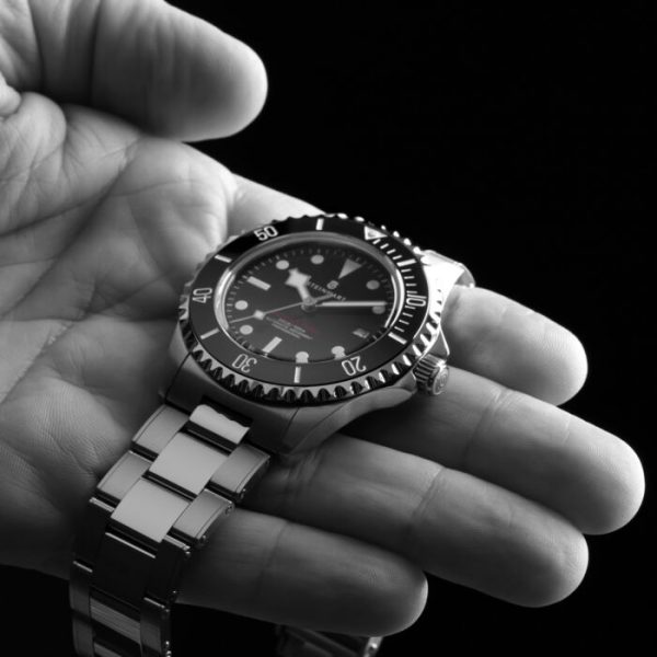 Steinhart Ocean 3 Black Ceramic On Hand 1