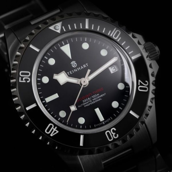 Steinhart Ocean 3 Black Ceramic Dial 1