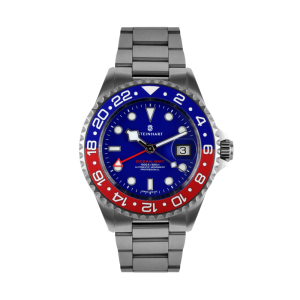 Steinhart Ocean One GMT Blue-Red PEPSI Ceramic Blue Dial Product Image 3