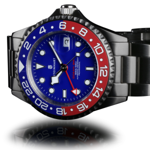 Steinhart Ocean One GMT Blue-Red PEPSI Ceramic Blue Dial Product Image 4