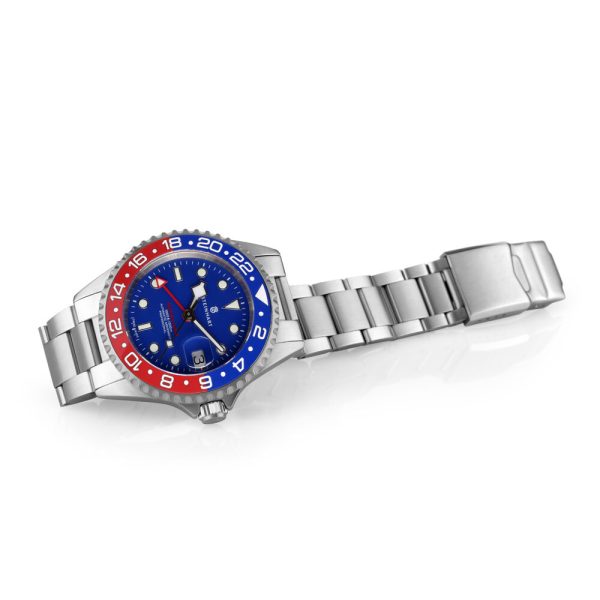 Steinhart Ocean One GMT Blue-Red PEPSI Ceramic Blue Dial Product Image 2