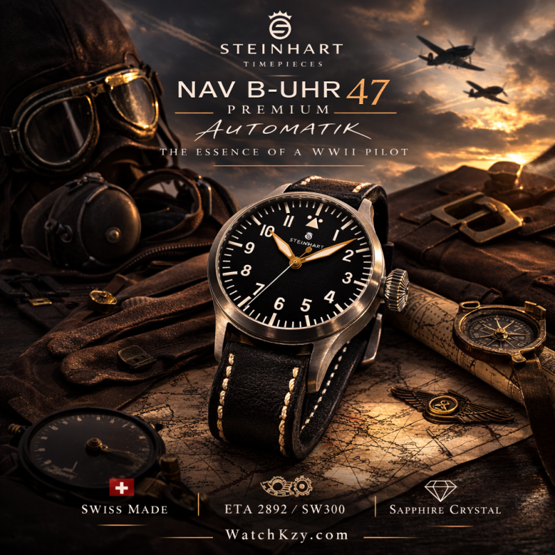 Nav B-Uhr 47 premium automatik ADS image